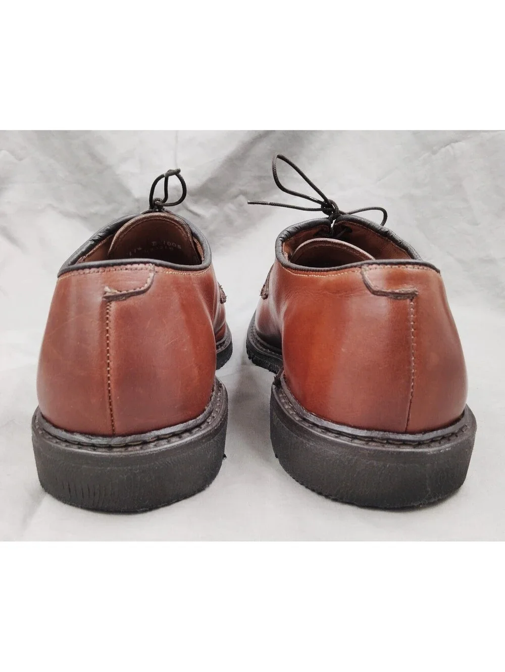 Allen Edmonds Badlands 1005 Brown Leather Derby Shoes Men's 11.5 D USA Made